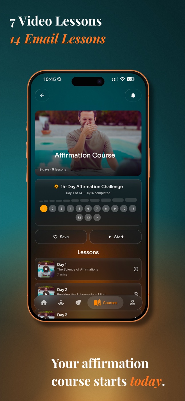 Soma app screen 2